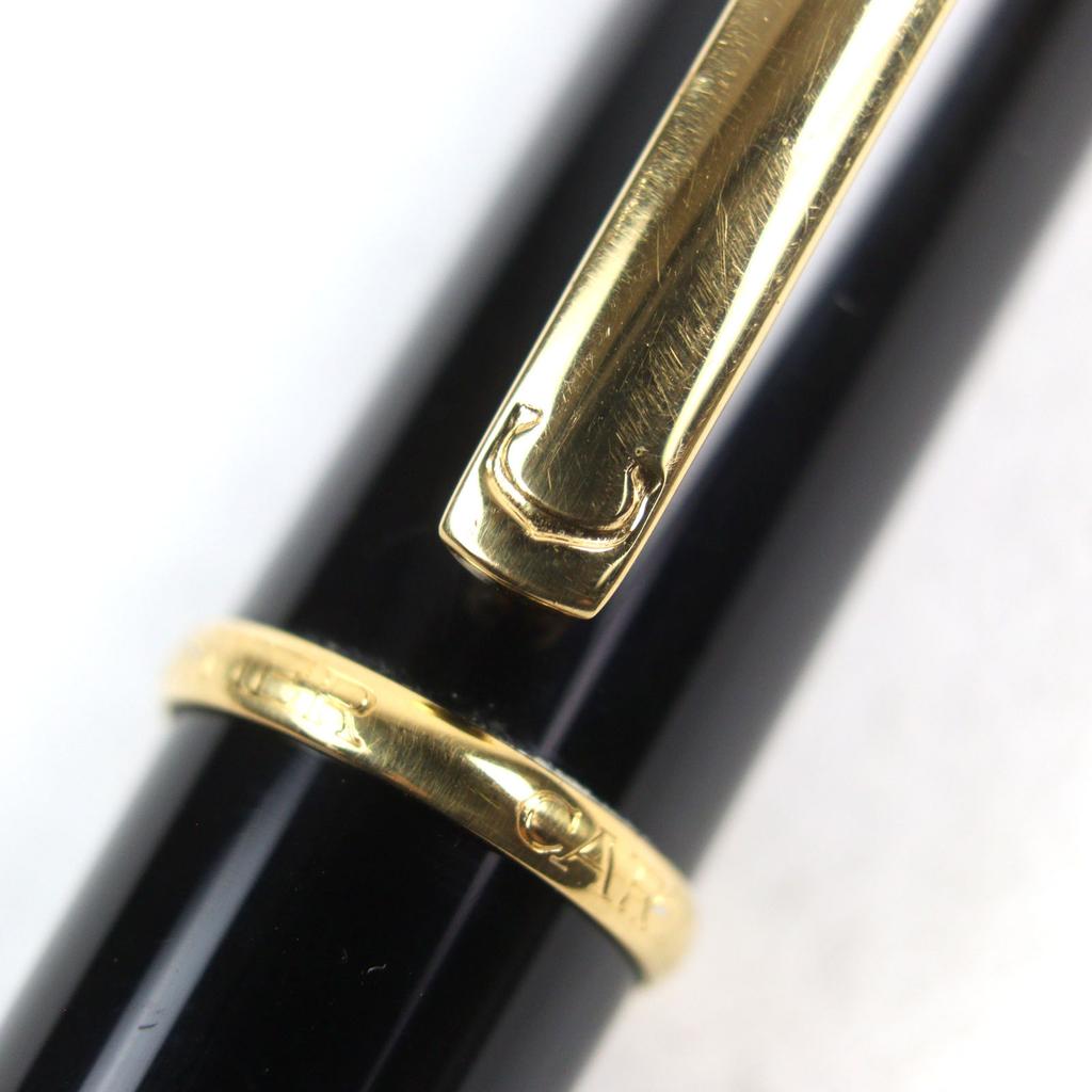 Very Good Cartier Ballpoint pen Diaboro de Cartier Logo engraved, blue gemstone Used
