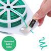 20M Gardening Plastic Steel Plant Twist Ties Support Reusable Waterproof Strapping Lines for Plant Support Home Storage Flexible