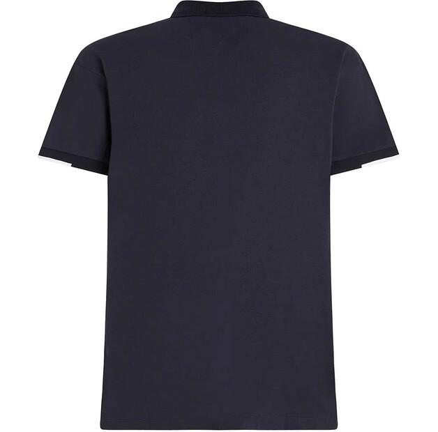 Tommy Hilfiger Monotype Struc Archive Short Sleeve Polo Shirt