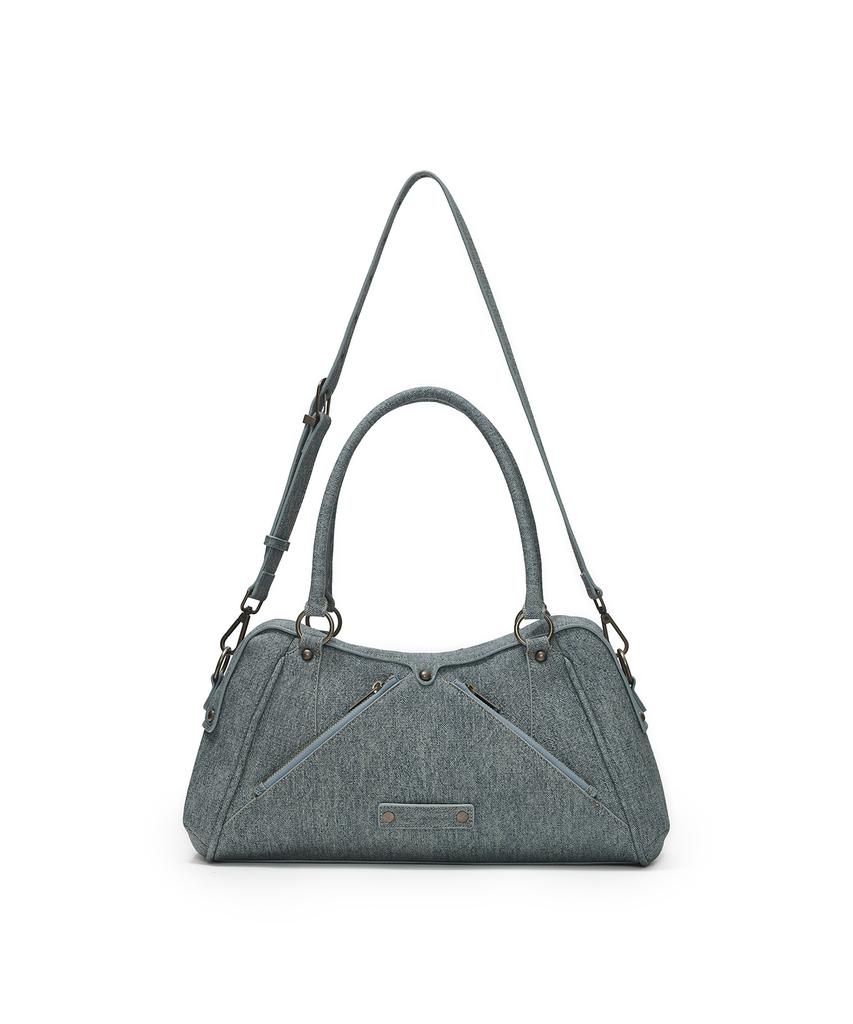 Sunburnproject Faux Leather M.O.S Bag, Denim