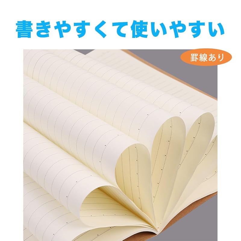 AZNABLE notes A5 Plain color set Fashionable Horizontal ruled line Buy in bulk 80 pages 40 pieces (30 books)