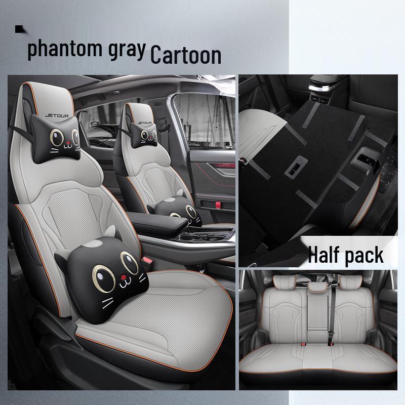 LTCS Jietu Dasheng Sports Leather Car Seat Cover: Fashionable, Year-Round Cushion
