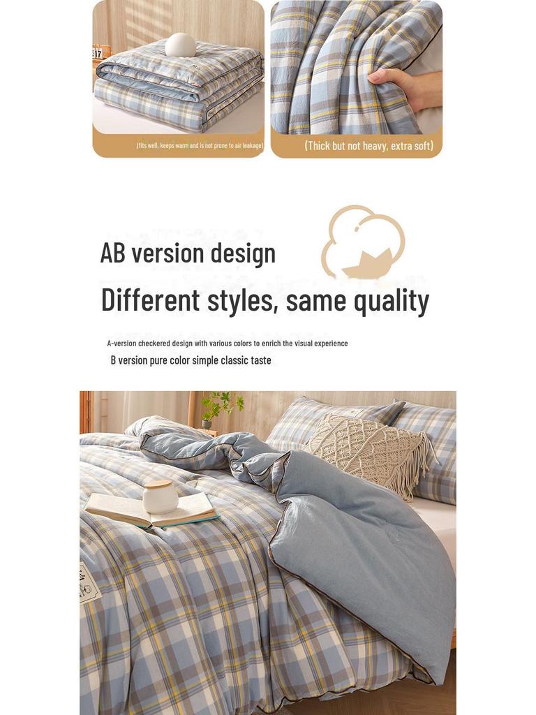 Plapumă din bumbac Xinjiang lucrată manual: 100% bumbac pur, gros și călduros pentru iarnă