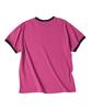 Eontaiteulseoul Enduring Unicorn Ringer Crop Short Sleeve Pink