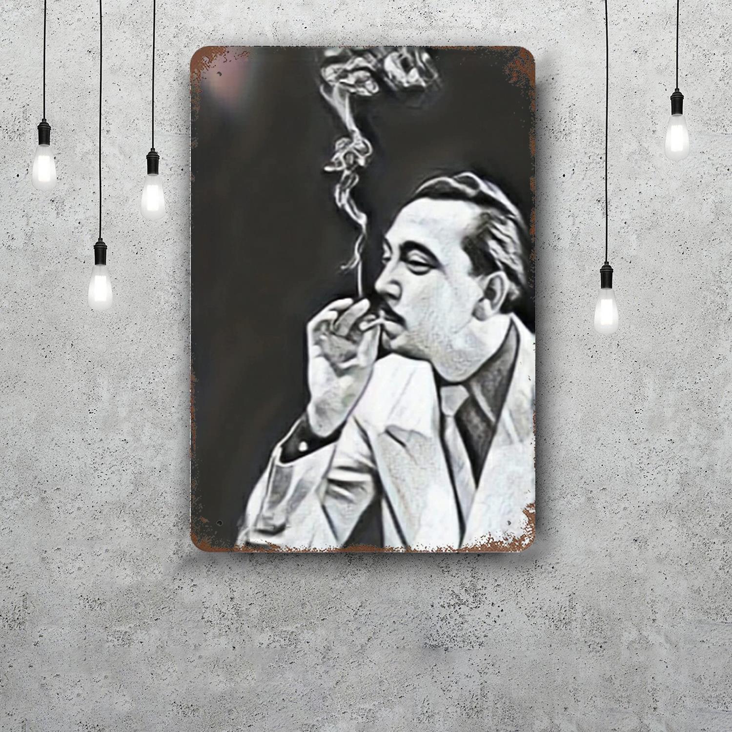 

Django Reinhardt Retro Vintage Tin Sign Poster Decorative Plaque Metal Plate Wall Decor 20x30cm（7.8x11.8inch）