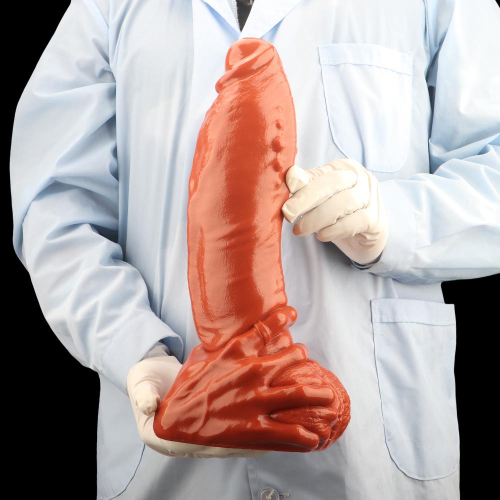 34*8CM Oversized PVC Dildos Butt Plugs Masturbator Fisting Sex Toys Strap On Penis Big Dick