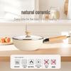 Weidu Ceramic Health Pot: High-Temperature Resistant Ceramic Frying Pan, Wok, Baby Food Pot, and Milk Pot.