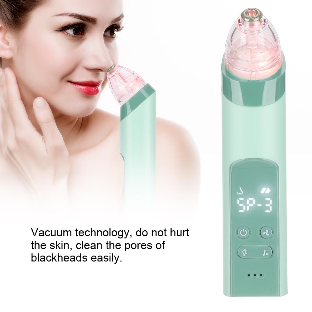 Aspirator nazal electric multifuncțional cu aspirație, mașină de curățare a punctelor negre(Verde )