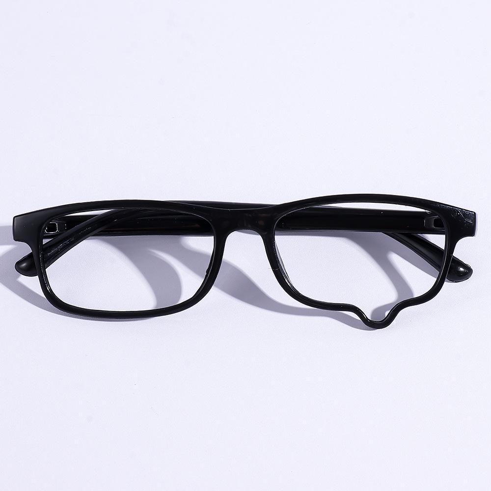 

Tears glasses frame without lenses crying glasses tears glasses frame square round face high value frame photo-producing artifact empty frame [no lenses] чёрный