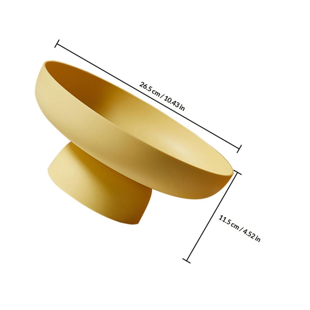 Portable Fruit Draining Bowl High Base Decorative Fruit Basket Snack Holder Wedding Party Dessert Storage Stand