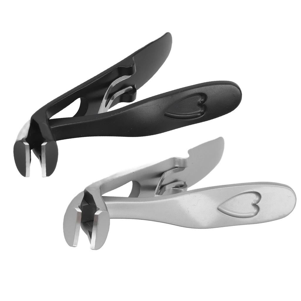 Nail Clippers for Seniors Thick Toenails Large Angled Head Ergonomic Wide Opening Heavy Duty Cutter