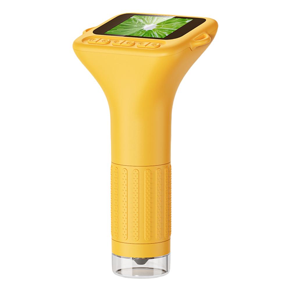 Microscope for Kids 2 Inch IPS Screen Handheld Microscope Camera Portable Handheld Magnifying Glass for Scientific Experiment
