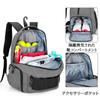 DSLEAF Tennis Bag Holds 2 Tennis with Shoe Suitable for Backpack, Racks, Compartment, Badminton/Tennis.