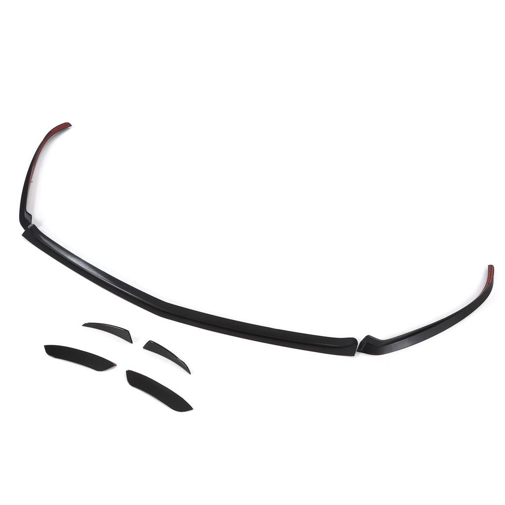 7pcs Car Front Bumper Air Vent Lip Spoiler Cover Trim ABS Replacement for Mercedes A Class W177 AMG Line 2018+