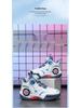 Kids' 2025 Spring/Autumn Basketball Shoes: Non-Slip, Rotary Button, Boys' Training Sneakers for Middle/Big Kids