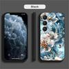 2016 Luxury Flower B Phone Case For Samsung Galaxy A52 A42 A32 A22 A12 A02S A72 A73 A51 A41 A31 A21S A71 A40 A30S A20S