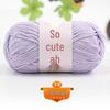 Medium Thick Chenille Yarn for Handmade Crochet Bags & Dolls