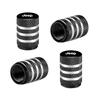 5PCS High Quality Car Tire Valve Stem Caps for Renegade Wrangler JK JL Grand Cherokee Compass Patriot Wheel Decor Accessory