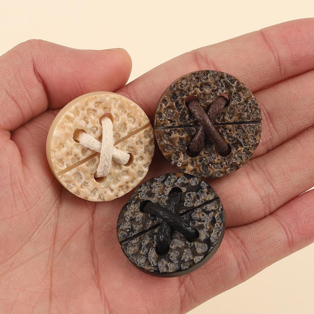 Resin High-Grade Decorative Buttons for Fashionable Cashmere Trench Coats