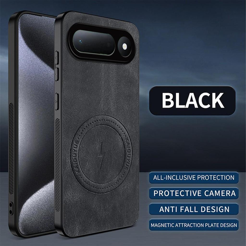 Retro Leather TPU Phone Case for Google Pixel 11 Pro XL Shock‑Absorbing Cover