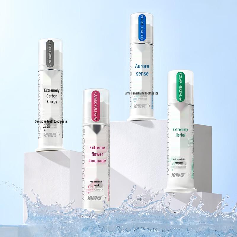Lengsuanling Anti-Sensitivity Toothpaste Duo with Pump Dispenser
