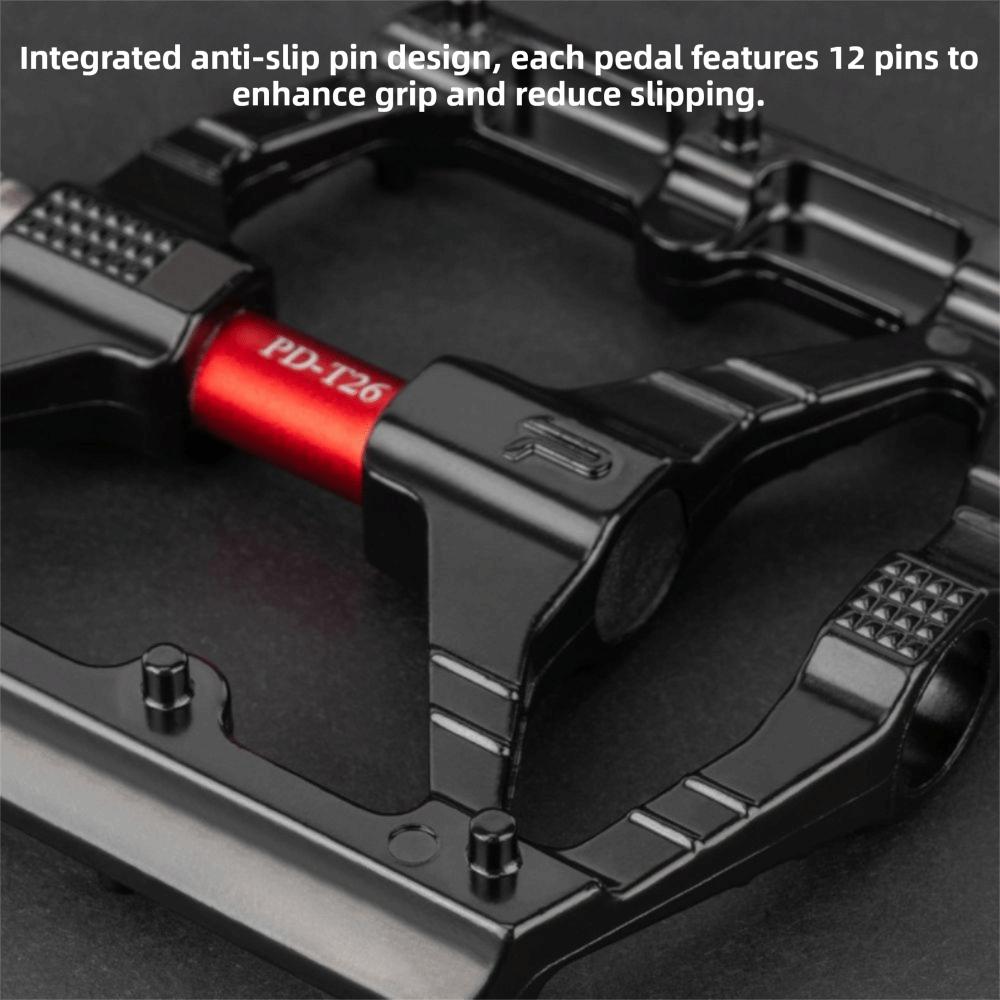 1 Pair Aluminum Alloy and Boron Steel Bike Foot Pedal Road Bike Pedal  Bike Maintenance