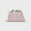 Shipping and All Operations Will Be Suspended from August 3rd To August 17th Due To Vacation. _String Bag - Baby Pink