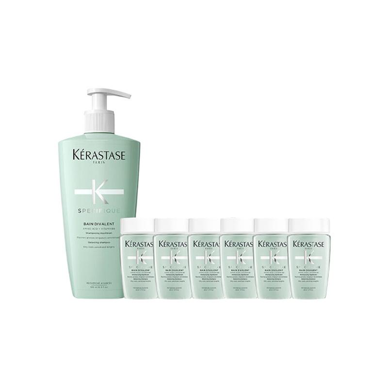Kerastase Dual function shampoo, moisturizing, oil