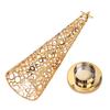 Christmas Tree Shaped Candle Holder Metal Scented Candle Stand Home Tabletop Decoration for Holiday