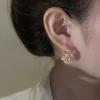 Water Drop Shape Pearl Earrings Pearl Ear Buckle Ear Hook Simple Drop Earrings  Wedding