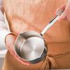Stainless Steel Oil Pouring Pot Dual Spout Butter Warmer Pot Saucepan  Supplementary Food