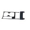 4Pcs Carbon Fiber Center Cupholder Cover Trim For Honda Civic Coupe 2013-2015