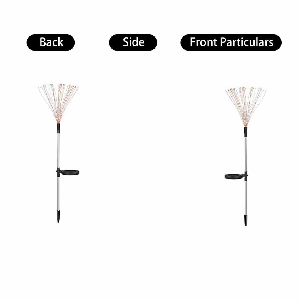 Solar   Lamp –  Ground Plug  Light for Outdoor Garden, Courtyard & Small Yard Decoration
