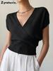 Women's Chunky Knit Sweater with Cross Stitch Design, Slim Fit Casual Workwear