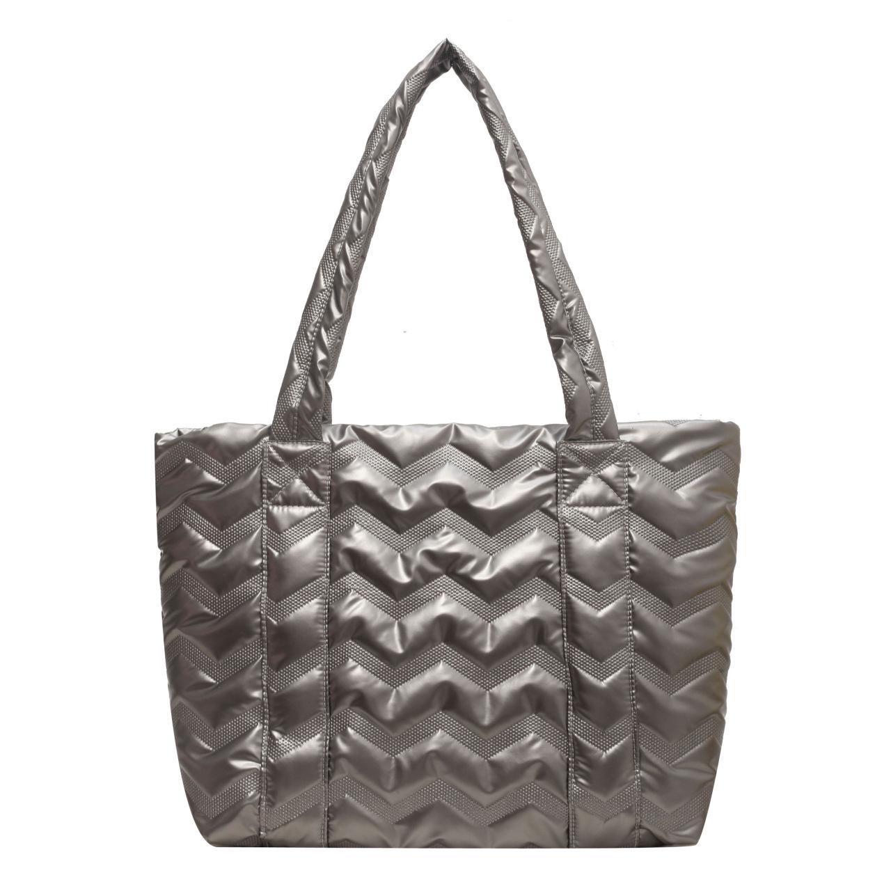 

2025 Versatile Lightweight Cotton Tote Bag - Large Capacity Casual Women s Shoulder Bag серый