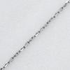 Boucheron Square Necklace 1P diamond K18 white gold/diamond Square 9.2g Women Used