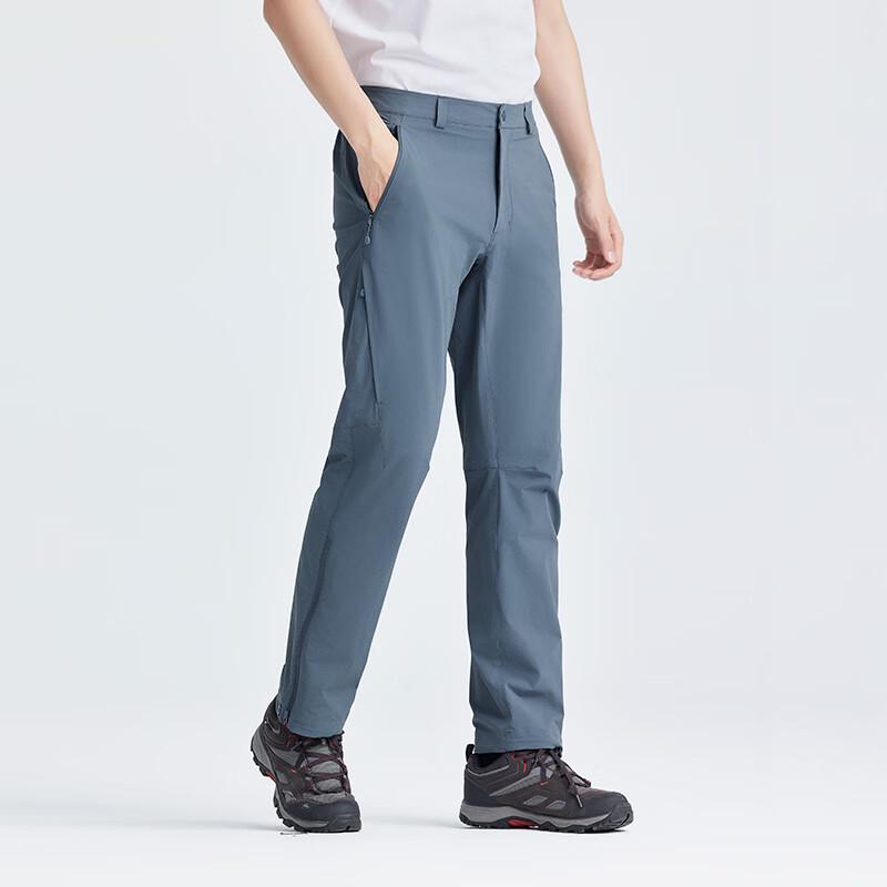 Tuoluzhe Men's Outdoor Windproof Water-Repellent Straight-Leg Pants