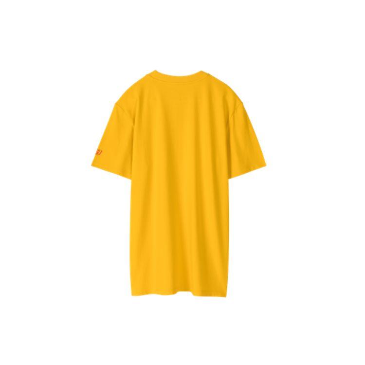 Skechers Sport Fashion Letter Round Neck Fitted T-Shirt Men Tops Antique-Gold SMLC219M025-00D8
