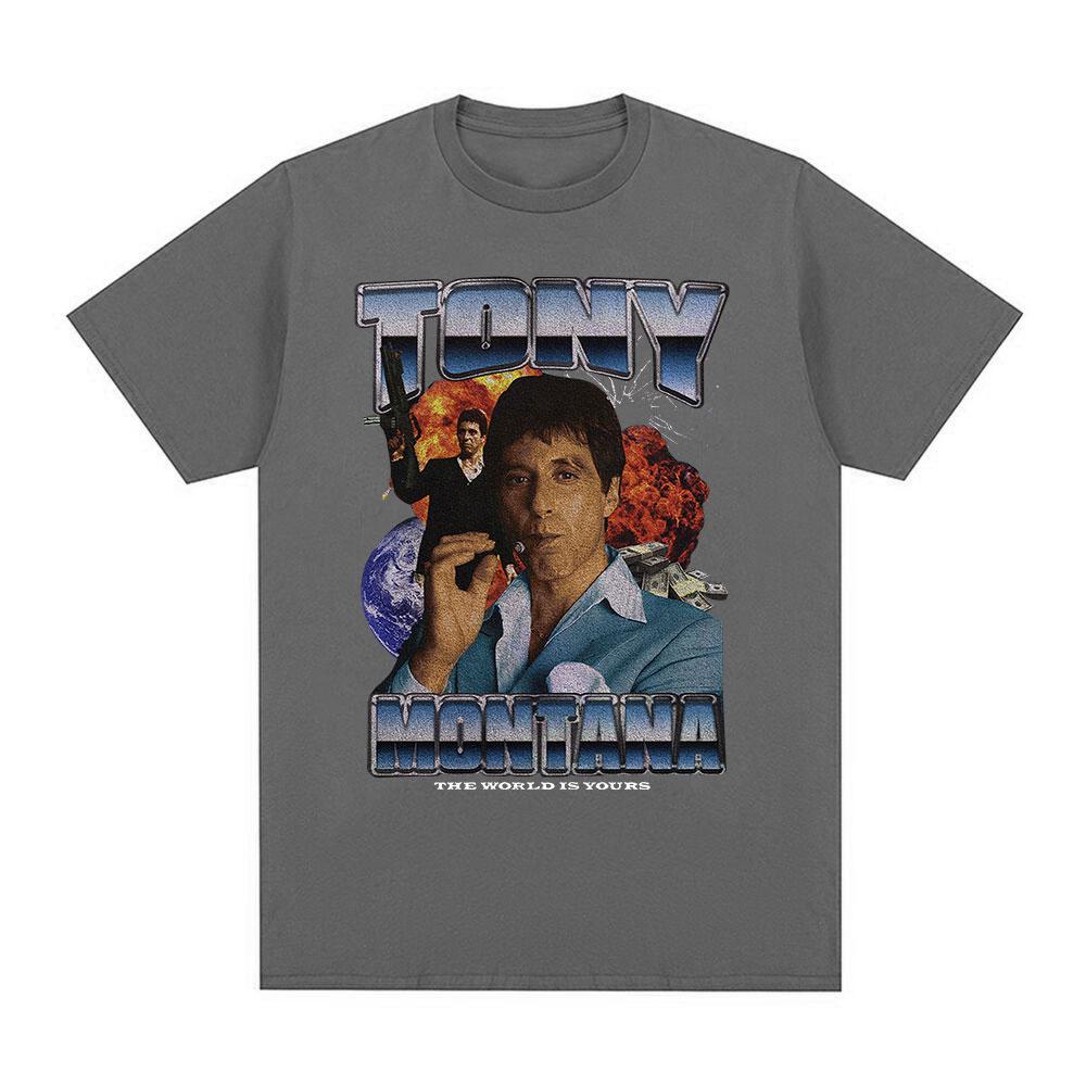 The World of Scarface Tshirts Belongs To You The Tony MontanaAl Pacino Graphic Print Tshirt Is Unisex