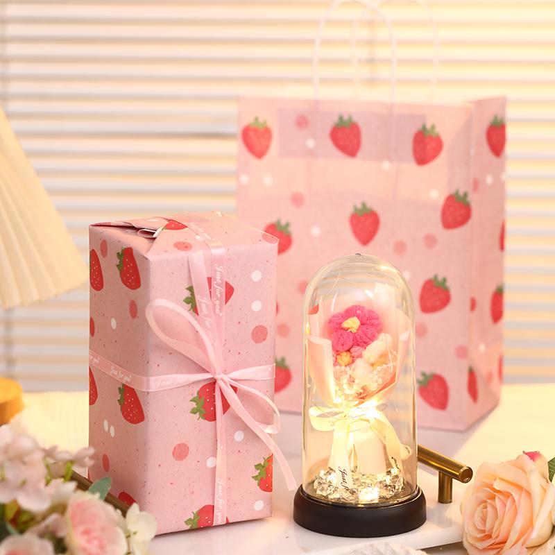 Rose Bouquet Night Light – Ideal Birthday Gift for Women, Friends, or Classmates