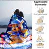 Custom 1pc Pikachu Power Energy Burst Blanket, Soft And Comfortable Blanket, Casual Warm, Camping Travel Blanket, Birthday Gift Q91367