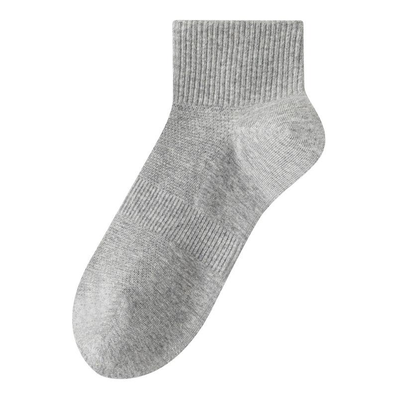 Herren Frühling und Sommer Reine Baumwolle Mesh Atmungsaktiv Deodorant Schweiß In Den Sportsocken