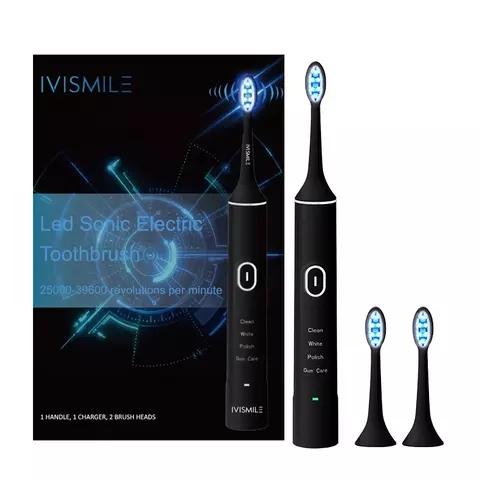 IVISMILE Dental Oral Care Private Label Teeth Whitening Led Kit With Electric Tooth Brush чёрный