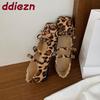 Fashion Soft Female Shallow Fashion Butterfly-Knot Ladies Flats With Shoes Buckle Strap Footwear Mary Janes Flats Shoes For Women