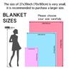 1pc for granddaughter's growth confession blanket, eternal love, soft and comfortable flannel blanket, sofa decoration
