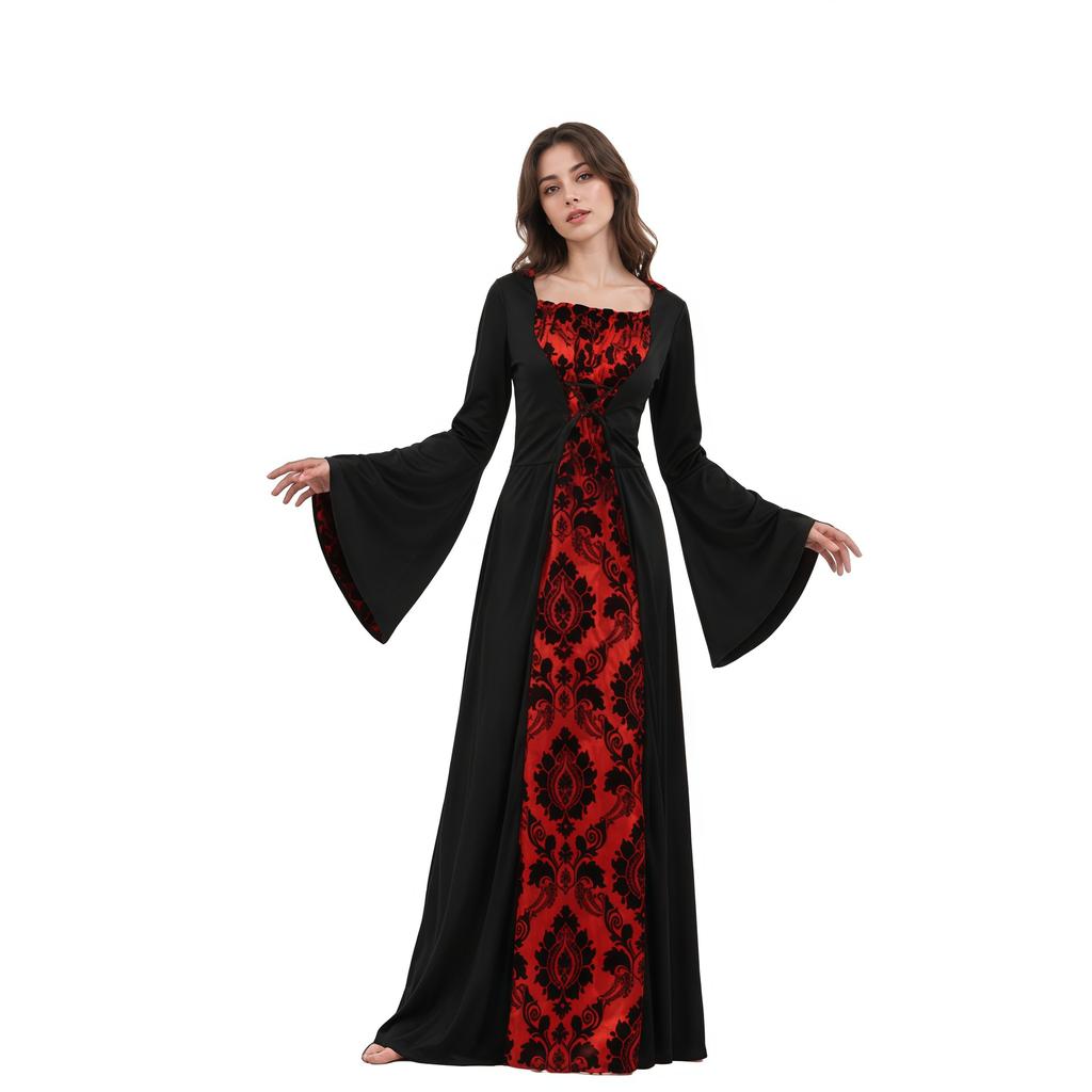 Cosplay Halloween witch costume cos adult sexy witch costume vampire masquerade party play game uniform