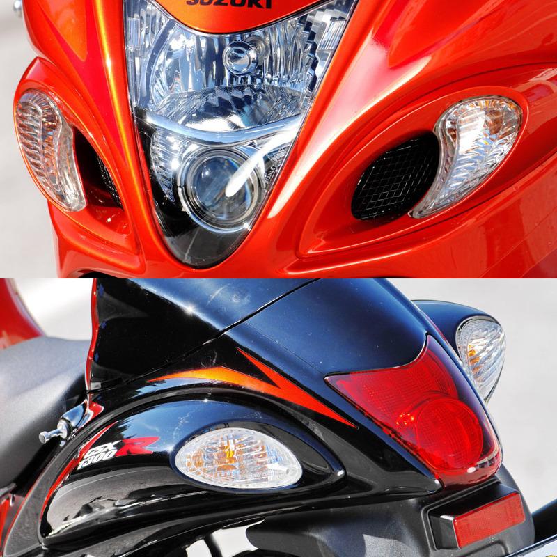 Front Rear Turn Signals Indicator Lamp lamp Motorcycle For SUZUKI Hayab GSXR1300 2008- High quality