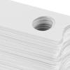 600Pcs White Plant Label PVC Garden Marking Sign Durable Plant Tag  Garden and Courtyard Use