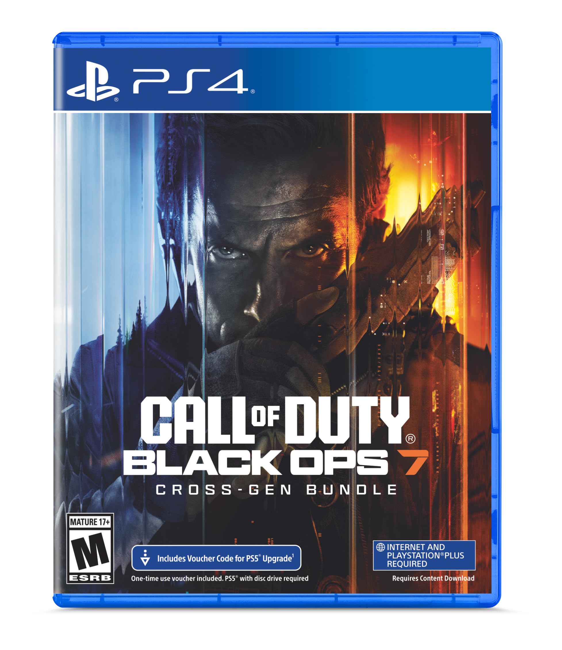 

Call Of Duty Black Ops 7 North PS4 (Import version America) - синий