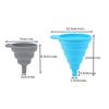 Food Grade Silicone Funnel Mini Silicone Folding Funnel Practical Kitchen Liquid Dispensing Mini Funnel Portable Kitchen Tools